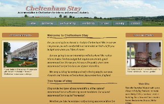 Cheltenham Stay web site offers homestay accommodation for overseas students and short term self-catering accommodation for interns in Cheltenham.. Cheltenham Stay
